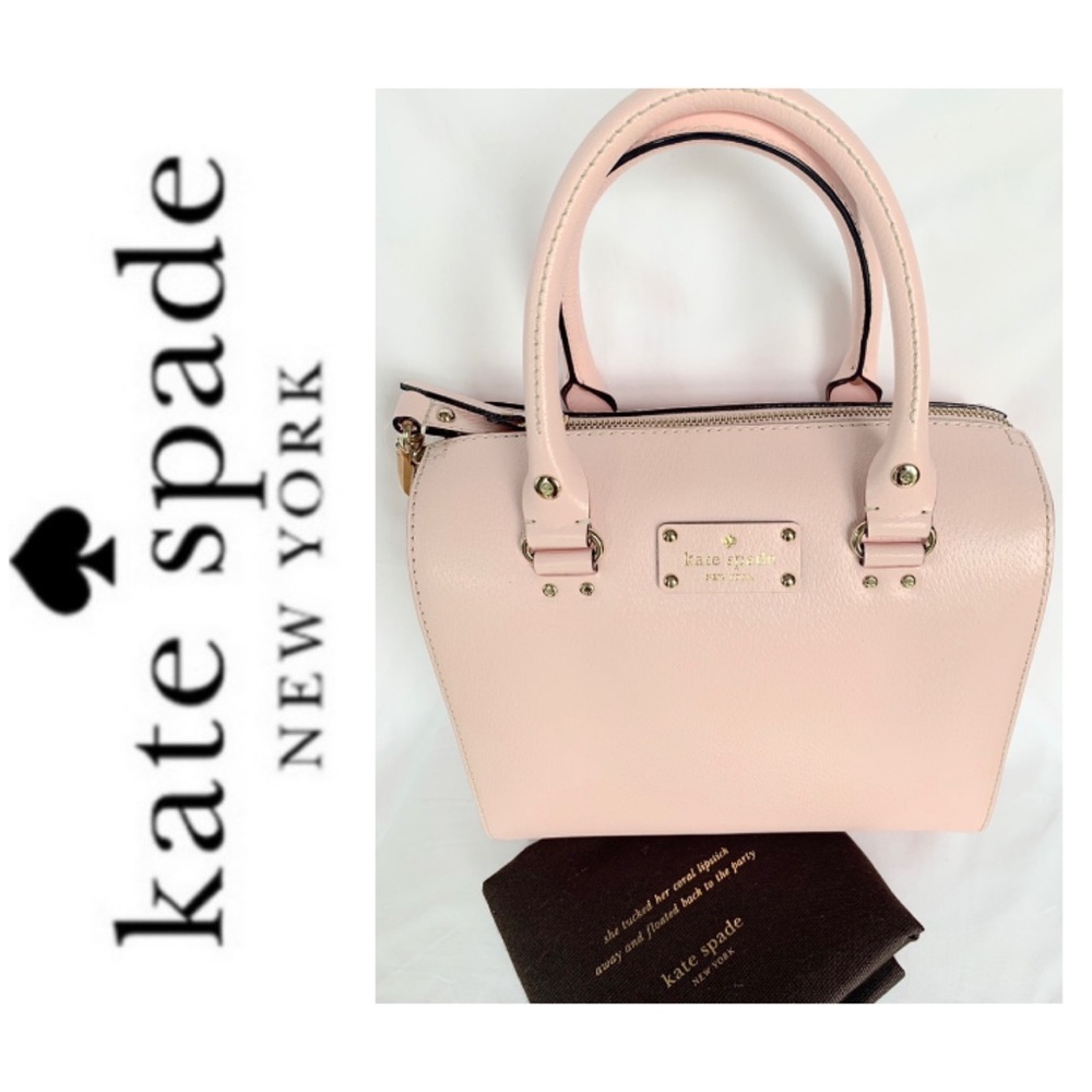 NWT Kate Spade leather satchel ballet pink - Picture 3 of 7